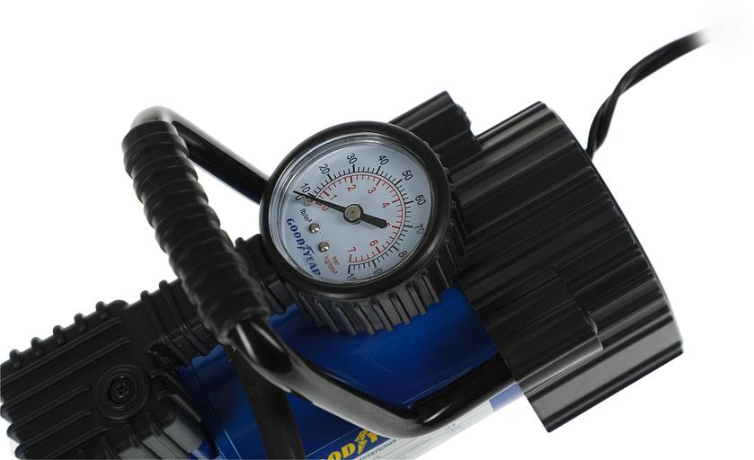 Автомобильный компрессор Goodyear GY-30L 30л/мин шланг 1м фото 9