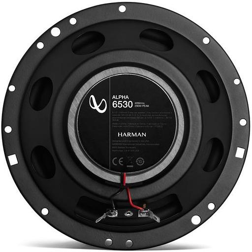 Колонки автомобильные Infinity Alpha 6530 290Вт 91дБ 4Ом 16см (6.5дюйм) (ком.:2кол.) коаксиальные трехполосные фото 3
