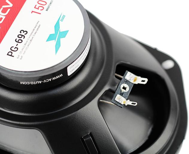 Колонки автомобильные ACV PG-693S 240Вт 88дБ 4Ом 15x23см (6x9дюйм) (ком.:2кол.) коаксиальные трехполосные фото 5