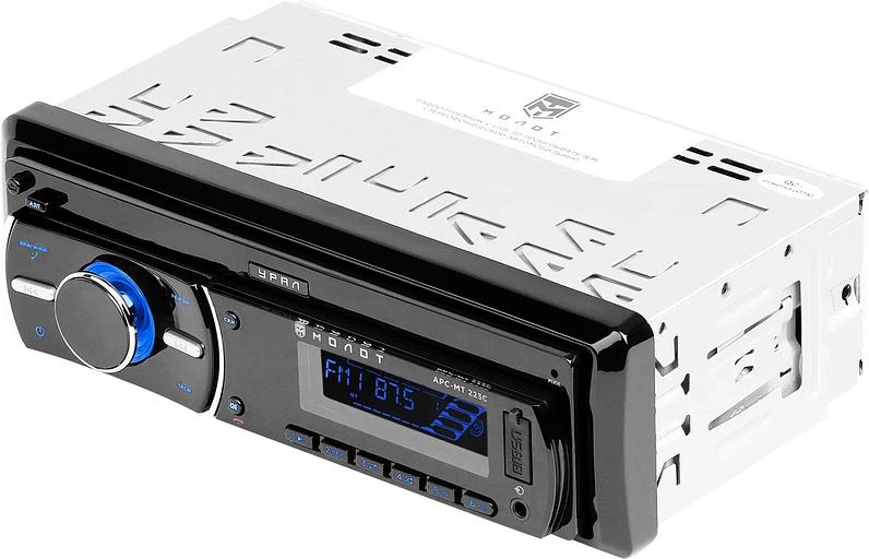 Автомагнитола Ural Молот АРС-МТ 223С 1DIN 4x25Вт (МОЛОТ АРС-МТ 223С) фото 2