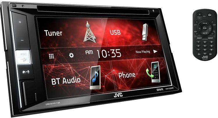 Автомагнитола JVC KW-V250BTM 2DIN 4x50Вт v3.0 6.2" ПДУ RDS фото 3