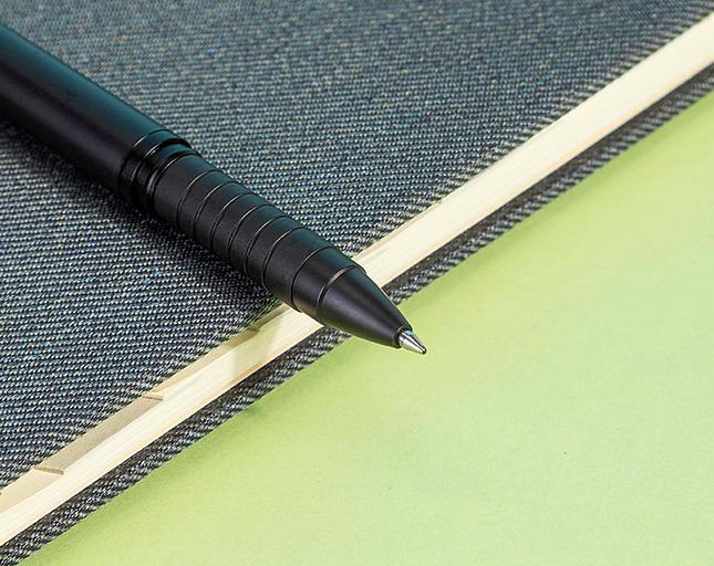 Ручка гелев. Deli S26-A ассорти d=0.7мм черн. черн. резин. манжета фото 3