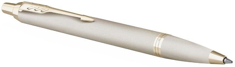 Ручка шариков. Parker IM Monochrome K328 (2172956) Champagne PVD M син. черн. подар.кор. фото 1