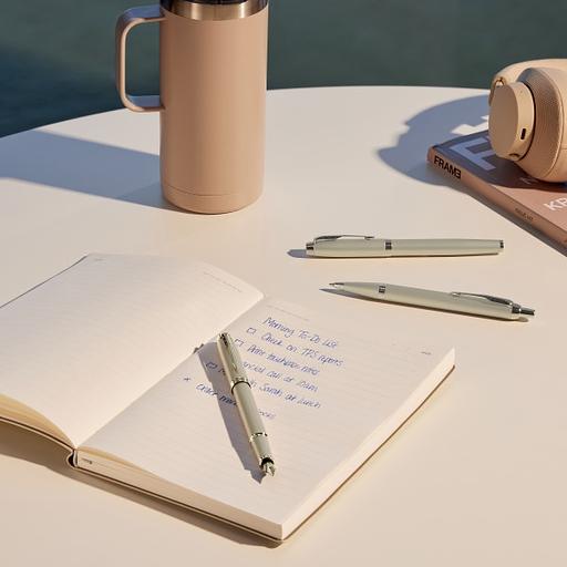 Ручка шариков. Parker IM Monochrome K328 (2172956) Champagne PVD M син. черн. подар.кор. фото 7