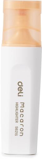 Набор текстовыделителей Deli ES621SORANGE-P Macaron скошенный пиш. наконечник 1-5мм оранжевый (10шт.) фото 1