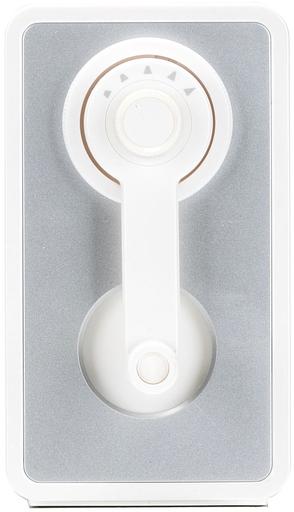 Точилка для карандашей механическая Deli 71160White 1 отверстие пластик белый фото 5