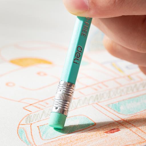 Карандаши цв. Deli EC126-24 Super Wings шестигран. пластик кор.европод. (24шт) фото 5