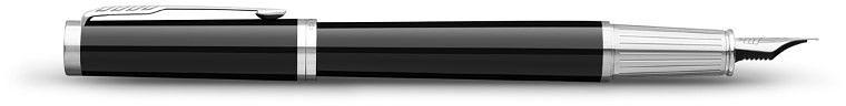 Ручка перьев. Parker Ingenuity Core F570 (2181994) Black СT F сталь нержавеющая подар.кор. фото 5