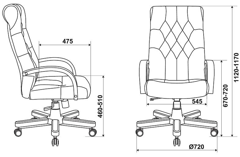 Кресло руководителя Бюрократ T-9928WALNUT Fabric зеленый Italia Green крестов. металл/дерево фото 9