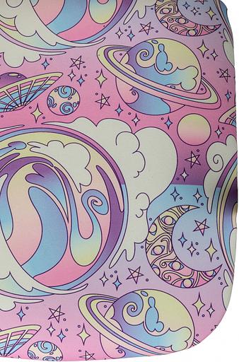 Кресло детское Бюрократ BUROKIDS 1 W мультиколор луна розовая крестов. пластик пластик белый фото 6