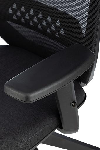 Кресло Бюрократ MC-611NL черный TW-01 38-418 сетка/ткань крестов.4-луч. пластик фото 4