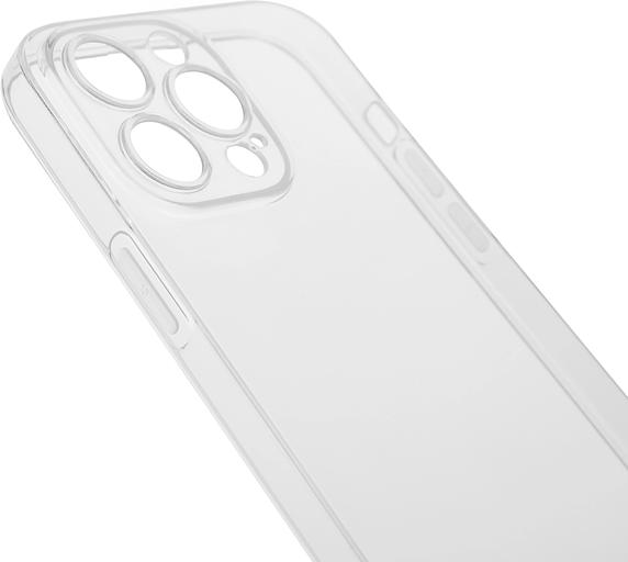 Чехол (клип-кейс) BoraSCO для Apple iPhone 14 Pro Max прозрачный (70801) фото 5