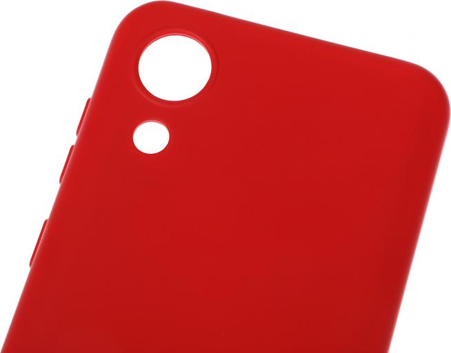 Чехол (клип-кейс) BoraSCO для Samsung Galaxy A03 Core красный (40945) фото 4