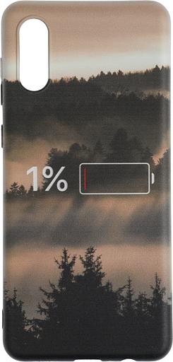 Чехол (клип-кейс) Gresso для Samsung Galaxy A02 Meridian черный/бежевый (GR17AAAE8926) фото 1