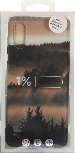 Чехол (клип-кейс) Gresso для Samsung Galaxy A02 Meridian черный/бежевый (GR17AAAE8926) фото 7