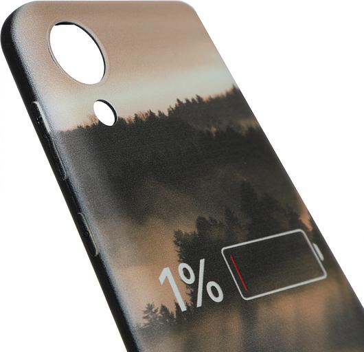 Чехол (клип-кейс) Gresso для Samsung Galaxy A03 Core Meridian черный/бежевый (GR17AAAE8936) фото 4