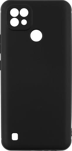 Чехол (клип-кейс) BoraSCO для Realme C21 черный (матовый) (40041) фото 1