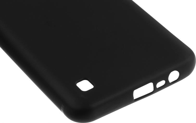 Чехол (клип-кейс) BoraSCO для Realme C21 черный (матовый) (40041) фото 3