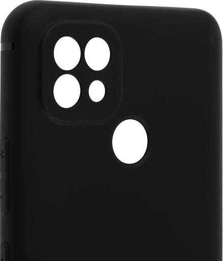 Чехол (клип-кейс) BoraSCO для Realme C21 черный (матовый) (40041) фото 5