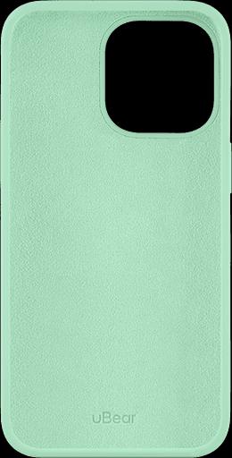 Чехол (клип-кейс) uBear для Apple iPhone 13 Pro Touch Case светло-зеленый (CS105LG61PTH-I21) фото 2