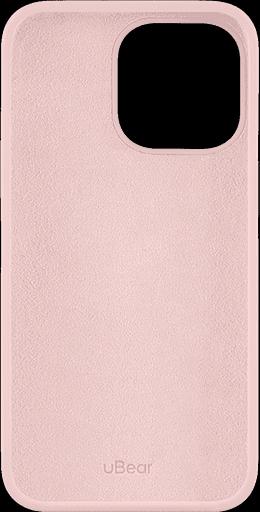 Чехол (клип-кейс) uBear для Apple iPhone 13 Pro Touch Case светло-розовый (CS105LR61PTH-I21) фото 2