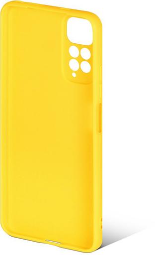 Чехол (клип-кейс) DF для Xiaomi Redmi Note 11/11s xiCase-61 желтый (XICASE-61 (YELLOW)) фото 2