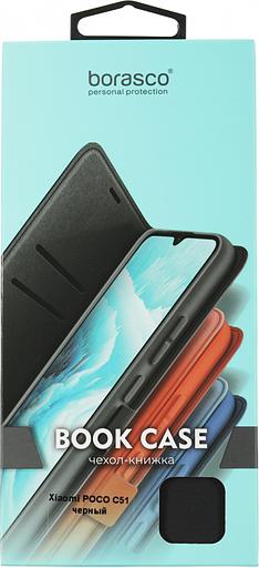 Чехол (флип-кейс) BoraSCO для Xiaomi Poco C51 72199 черный фото 10
