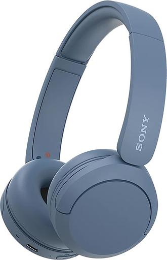 Наушники накладные Sony WH-CH520 синий беспроводные bluetooth оголовье (WH-CH520/L) фото 1