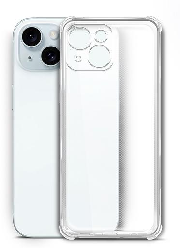 Чехол (клип-кейс) BoraSCO для Apple iPhone 15 Plus прозрачный (72406) фото 1