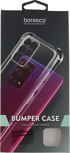 Чехол (клип-кейс) BoraSCO для Apple iPhone 15 Plus прозрачный (72406) фото 8