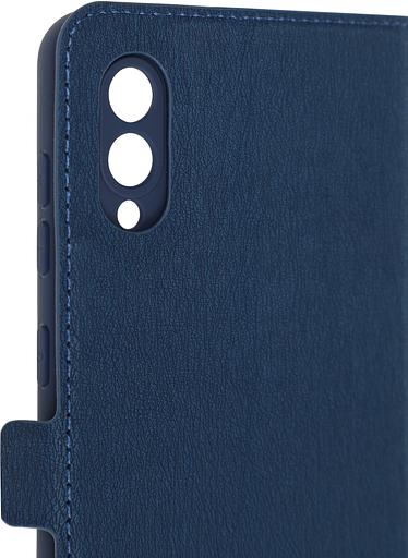 Чехол (флип-кейс) DF для Samsung Galaxy A02 sFlip-85 синий (DF SFLIP-85 (BLUE)) фото 4