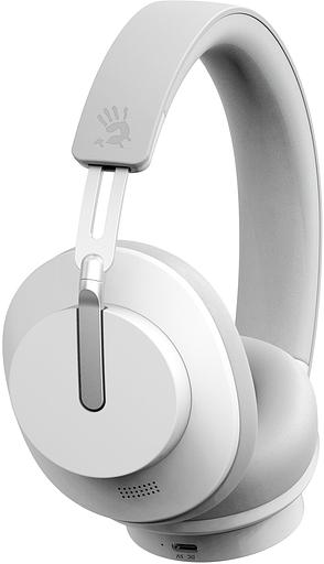 Наушники накладные A4Tech Bloody MH390 белый беспроводные bluetooth оголовье (MH390 WHITE) фото 9