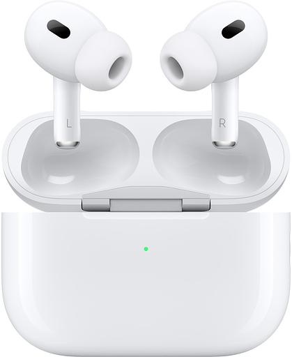 Гарнитура внутриканальные Apple AirPods Pro 2 2023 A3047/A3048/A2968 белый беспроводные bluetooth в ушной раковине (MTJV3ZA/A) фото 1