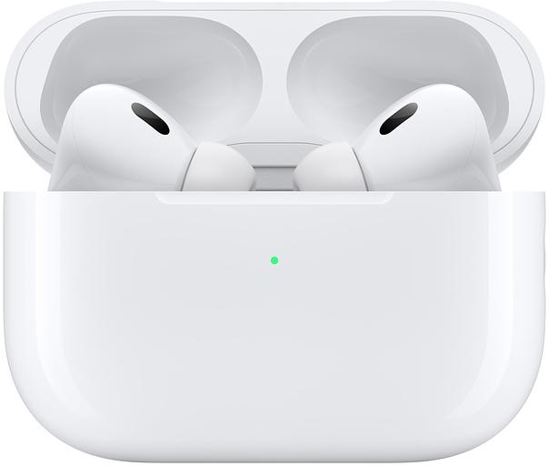 Гарнитура внутриканальные Apple AirPods Pro 2 2023 A3047/A3048/A2968 белый беспроводные bluetooth в ушной раковине (MTJV3ZA/A) фото 2
