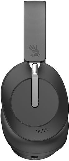 Наушники накладные A4Tech Bloody MH390 черный беспроводные bluetooth оголовье (MH390 BLACK) фото 2
