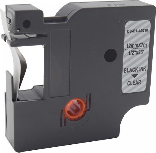 Картридж ленточный Cactus CS-D1-45010 45010 для Dymo LM 160, 210D, 280, PnP, 420P, 500 TS; Rhino Pro 6000, 5200, 4200 фото 2