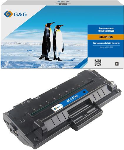 Картридж лазерный G&G GG-D109S черный (2000стр.) для Samsung SCX-4300 фото 1