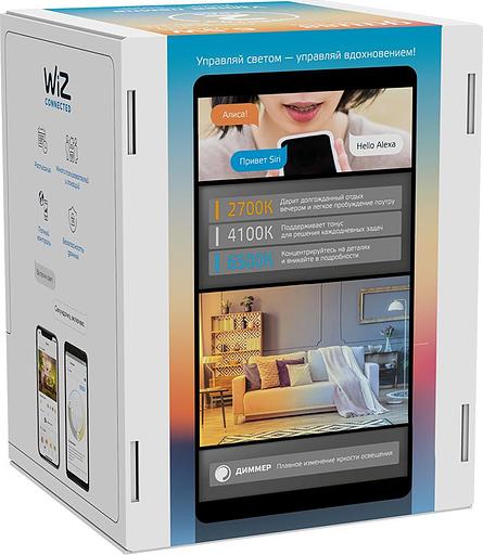 Умная лампа Gauss IoT Smart Home E27 6.5Вт 720lm Wi-Fi (упак.:1шт) (1370112) фото 9
