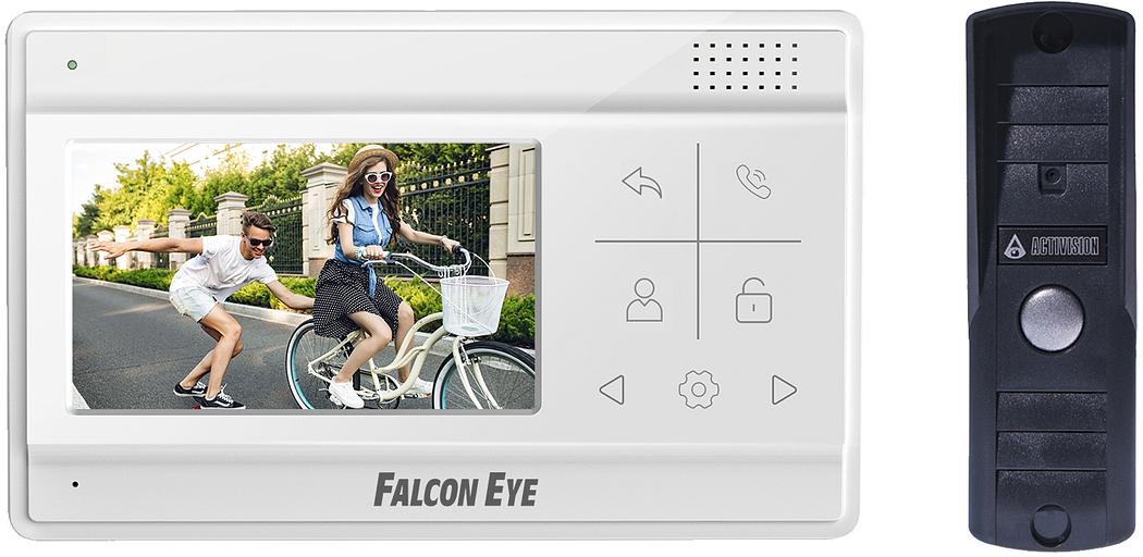 Комплект домофона Falcon Eye Vela + AVP-505 PAL темно-серый фото 1