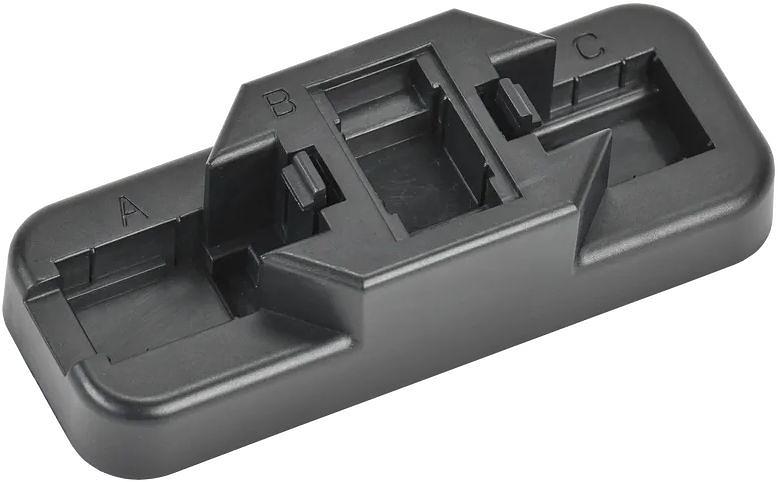 Площадка ITK CKJ-000-09 (упак:1шт) черный фото 1