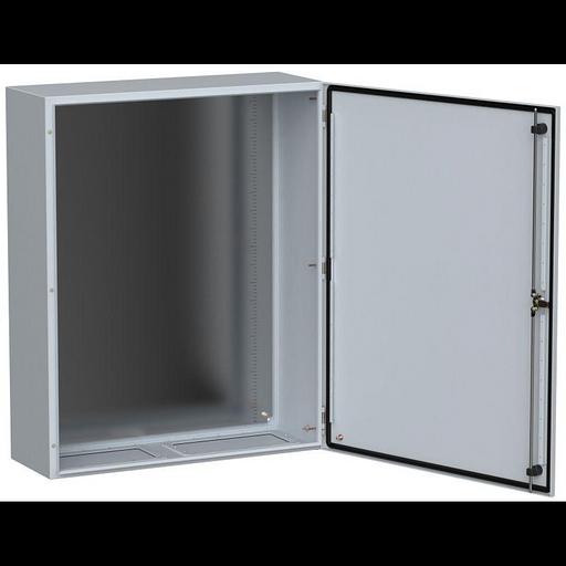 Щит распределительный IEK TI5-10-N-100-080-030-66 ЩМП-100.80.30 навесной 800мм 300мм 1000мм 630A металл IP66 серый 1.4мм (упак.:1шт) фото 1