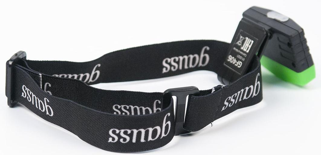 Фонарь налобный Gauss GFL406 черный 5Вт лам.:светодиод. (GF406) фото 5