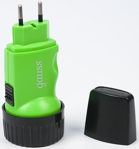 Фонарь ручной Gauss GFL103 черный 1Вт лам.:светодиод. (GF103) фото 2