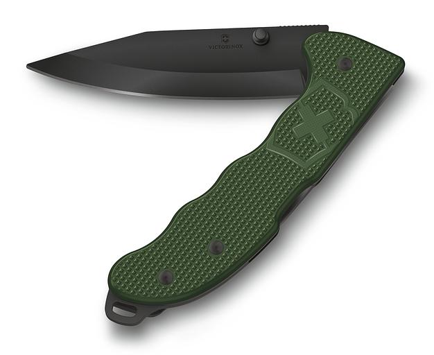 Нож перочинный Victorinox Evoke BSH Alox Olive (0.9425.DS24) 136мм 4функц. оливковый подар.коробка фото 2