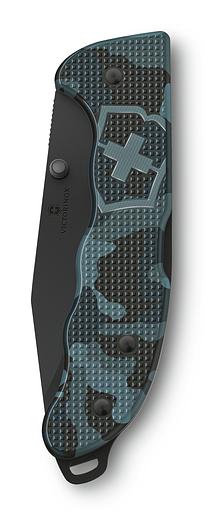 Нож перочинный Victorinox Evoke BSH Alox Navy (0.9425.DS222) 136мм 4функц. синий камуфляж подар.коробка фото 4