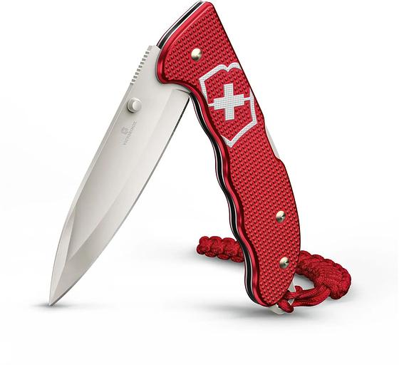 Нож перочинный Victorinox Evoke Alox (0.9415.D20) 136мм 5функц. красный без чехла подар.коробка фото 2