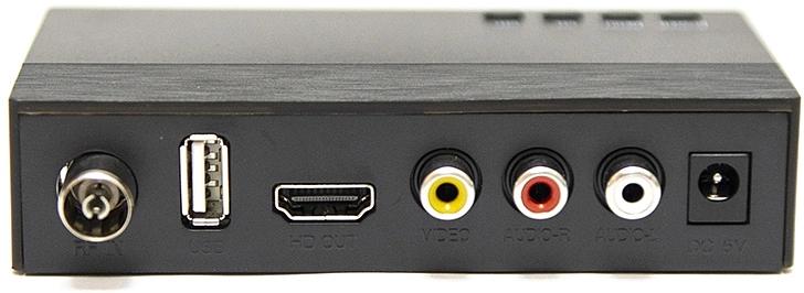 Ресивер DVB-T2 Сигнал Эфир HD-250 черный фото 4