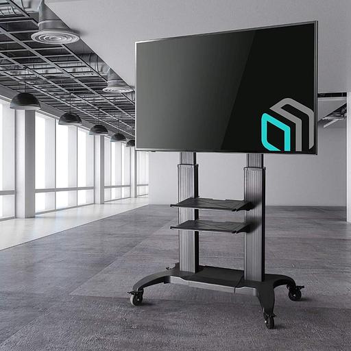 Подставка для телевизора Onkron TS2811 черный 60"-100" макс.147.8кг напольный мобильный фото 9