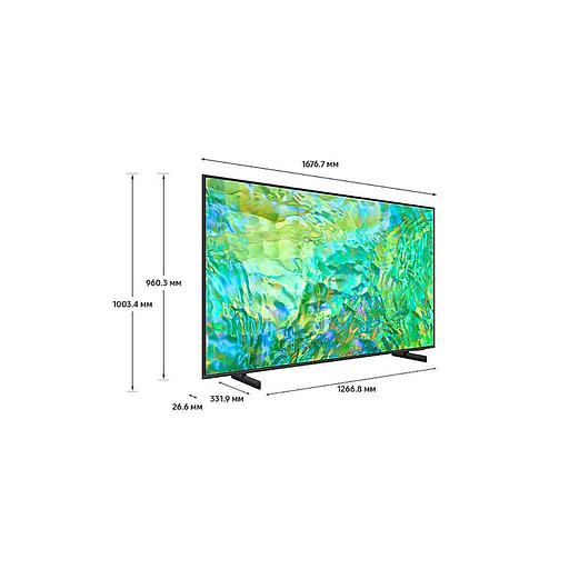 Телевизор LED Samsung 75" UE75CU8000UXRU Series 8 черный 4K Ultra HD 60Hz DVB-T2 DVB-C DVB-S2 USB WiFi Smart TV (RUS) фото 5