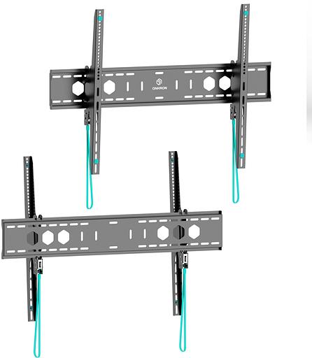 Кронштейн для телевизора Onkron UT12 черный 60"-110" макс.120кг настенный наклон фото 3